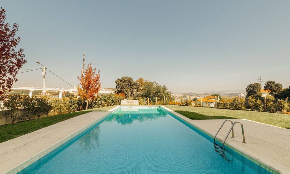 Vila Nova de Gaia Apartment | AMAZING DESIGN GARDEN with POOL by VACATIONY by Interhome