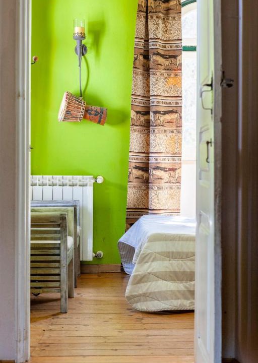 Ameal House | B&B Quarto Verde Estilo Africano