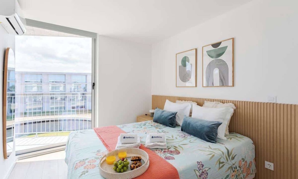 Vila Nova de Gaia Apartment | Bright Flat with Balcony and Garage by HostWise