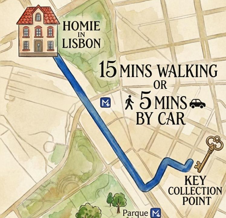 Sao Sebastiao da Pedreira Apartment | Homie in Lisbon