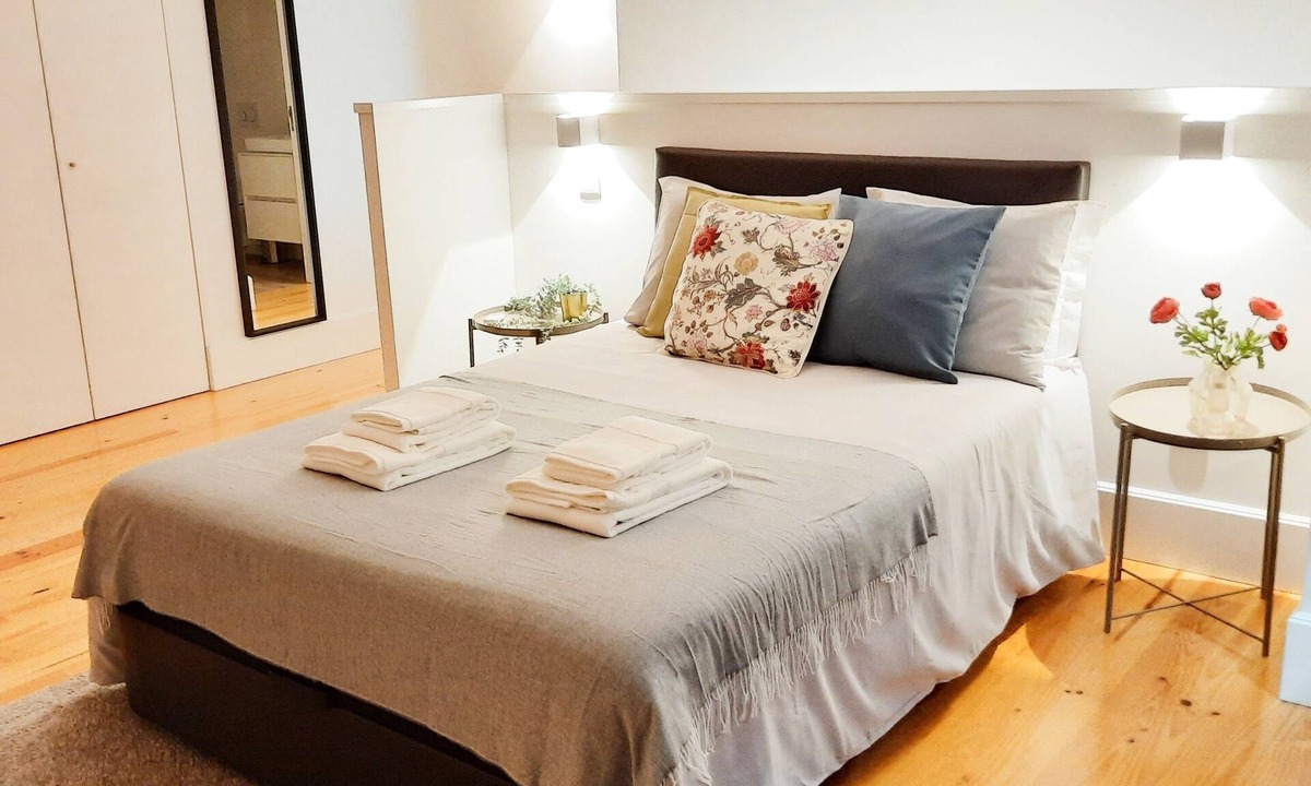 Centro / Baixa Apartment | New apartment in downtown Porto, with a balcony and air conditioning
