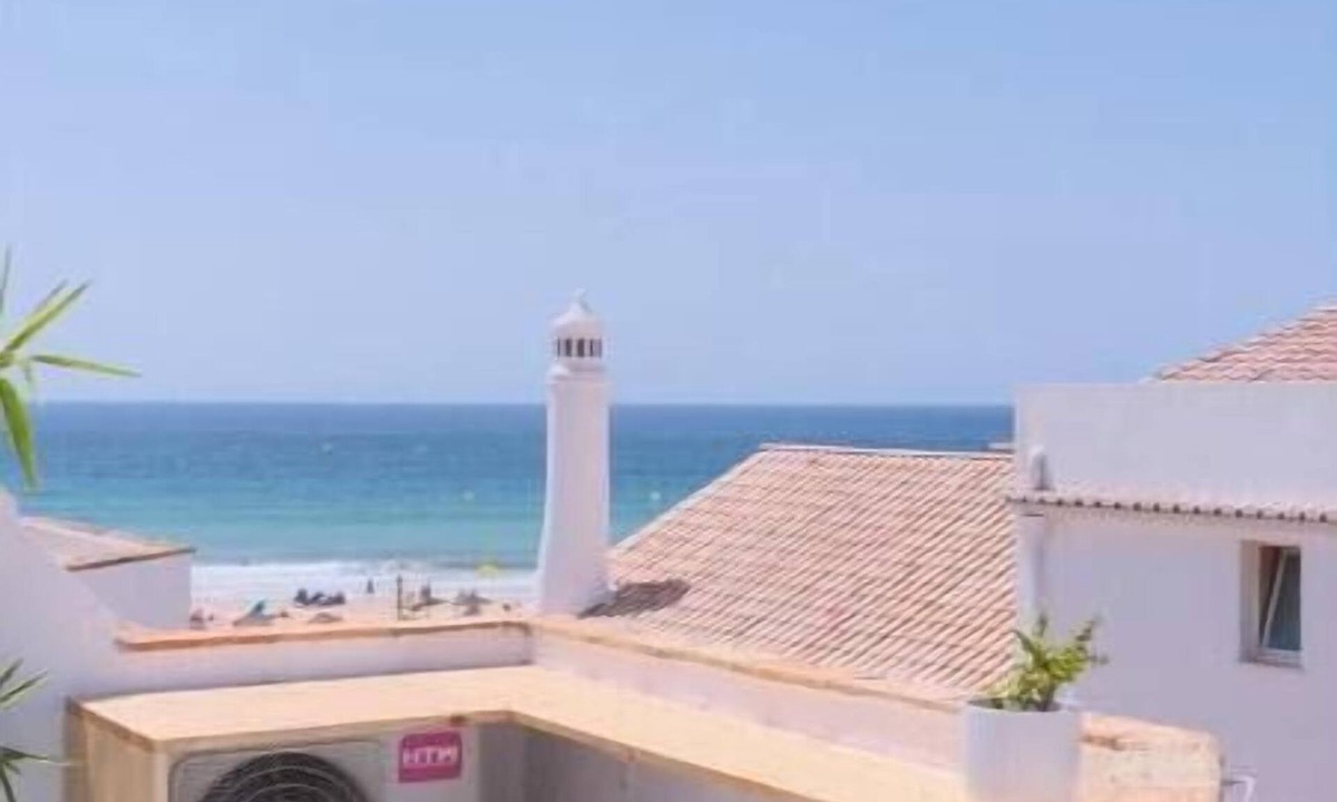 Praia da Luz Condo | Praia da Luz: Terrace with Ocean Views and Close to the Beach