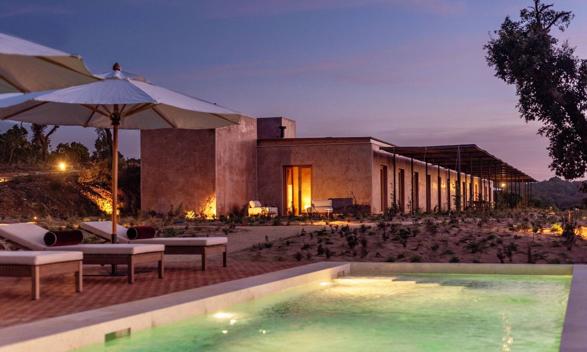 Melides Cottage | RockRose - A rammed hearth sanctuary for organic living