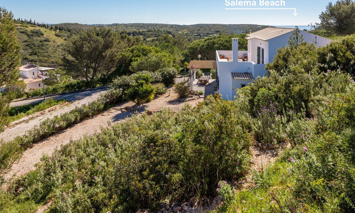 Salema Villa | Salema Family Home with unique valley views