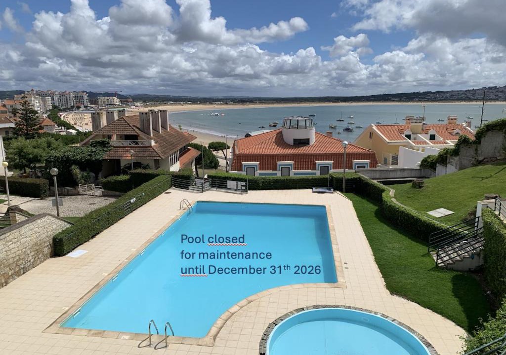 Sao Martinho do Porto Apartment | Sea View, Beachfront, Swimming Pool, Free Parking