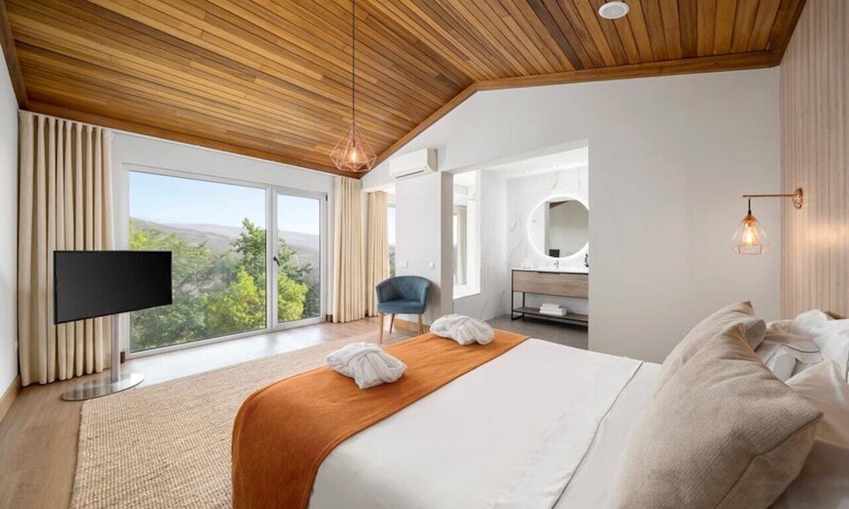 Molares Villa | Serene Mountain View & Modern Comfort Stay | Free Parking + Infinity Pool