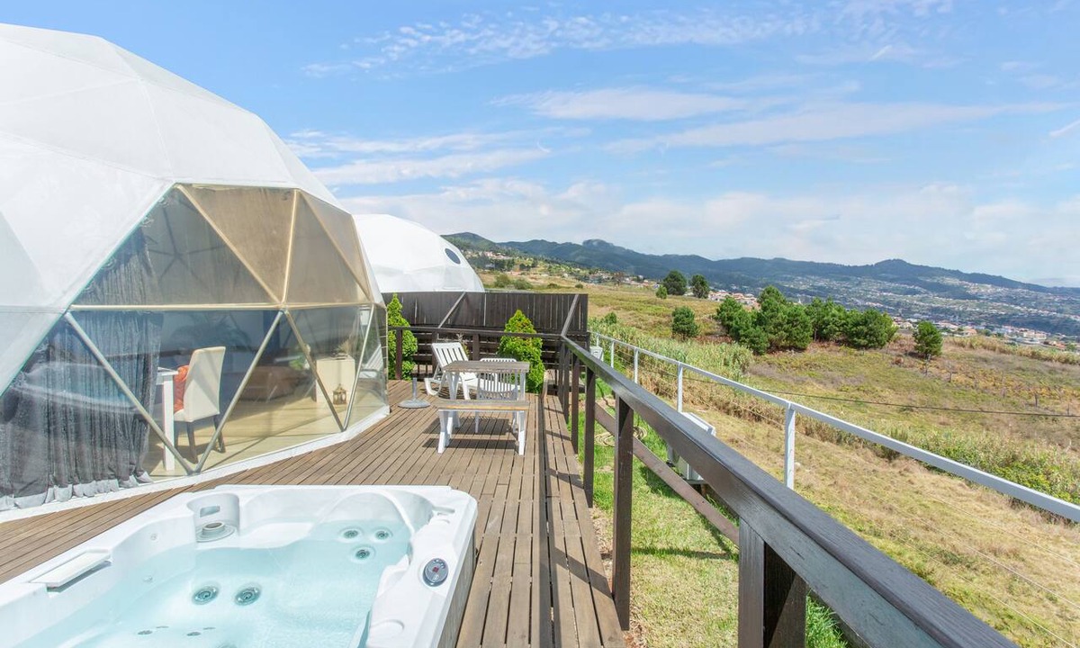 Calheta RV Rental | Soul Glamping – Luxury Eco-Retreat with Jacuzzi and Stunning Views