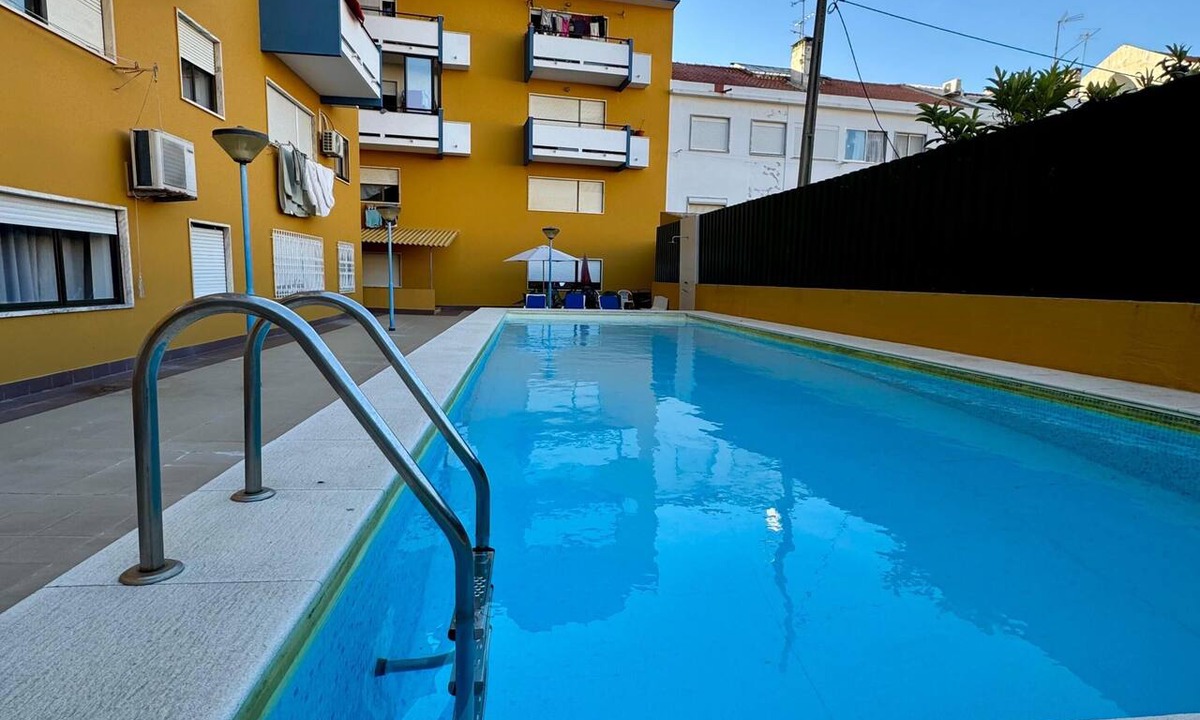 Costa de Caparica Apartment | Sunny Apartment with Pool Near Beach | Romantic Stay for Couples | Caparica