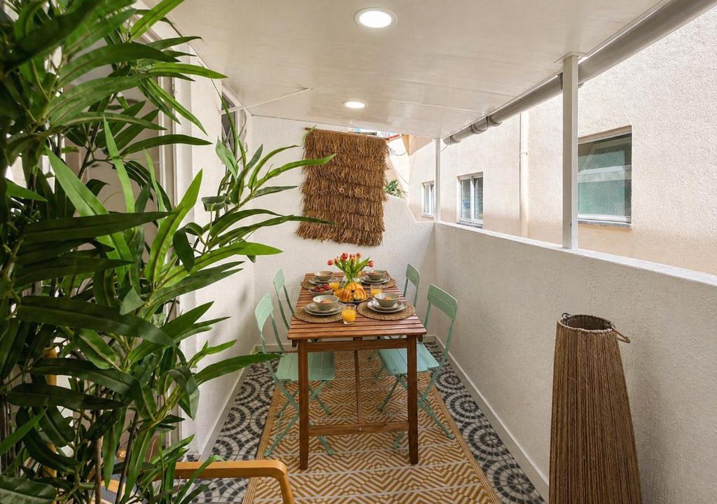 Costa de Caparica Apartment | Sunny Terrace Steps to Beach, by TimeCooler