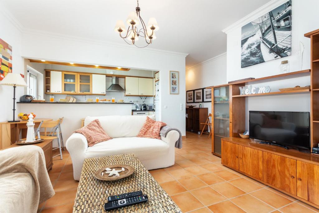Conceicao e Cabanas de Tavira Apartment | Top Floor, Double Terrace, Sea View
