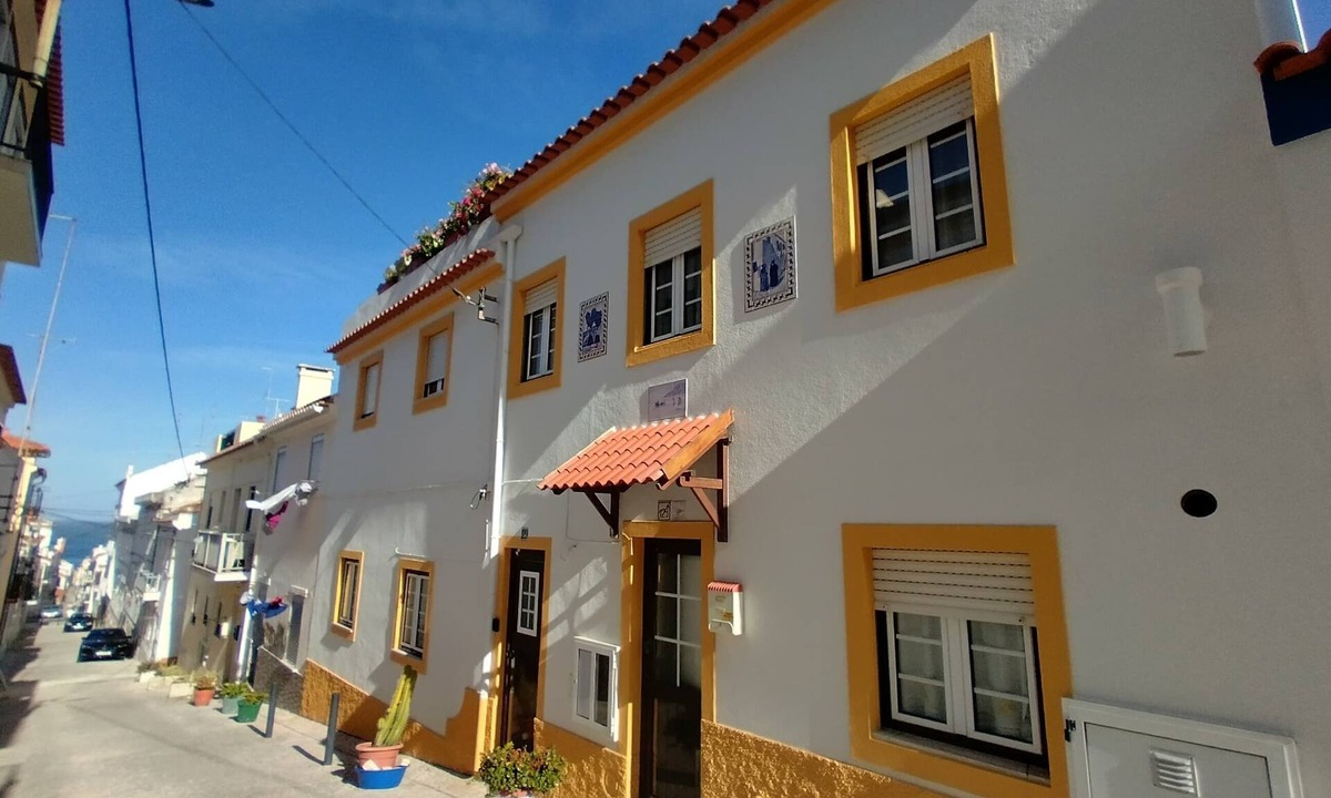 Nazare Apartment | Traditional beach house featuring Portuguese handicrafts