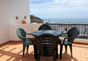 Beautiful 2 bedroom, 2 bathroom second floor apartment with sea views.