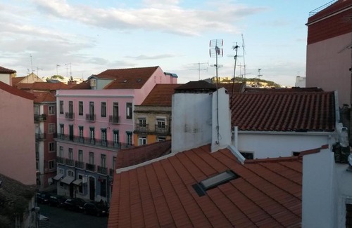 Sao Jose Apartment | Lisbon Sloped Ceiling Apartment
