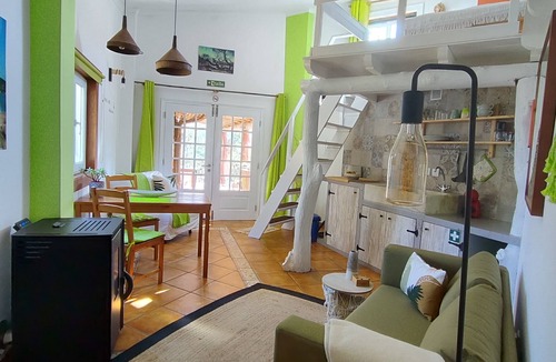 Alcobaca House | 2-person studio with Portuguese accents.