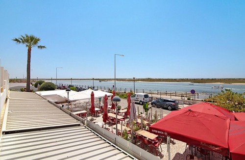 Conceicao e Cabanas de Tavira Apartment | Apartment 'Cabanas Mar 94' with Sea View and Balcony