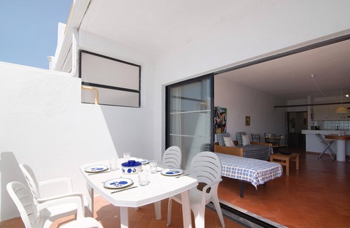 Conceicao e Cabanas de Tavira Apartment | Apartment 'Cabanas Mar 94' with Sea View and Balcony