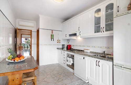 Quarteira Apartment | Apartment "Columbus Beach" with Sea View, Shared Pool & Wi-Fi