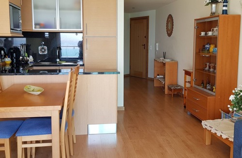 Santiago Apartment | Apartment in Sesimbra in 1st line of beach, facing the sea and central