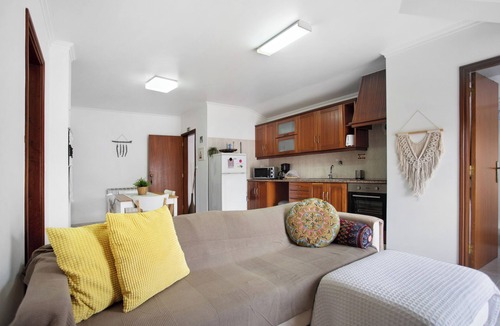 Ribamar Apartment | Apartment 'Porto Dinheiro Beach 1' with Mountain View, Shared Pool and Wi-Fi