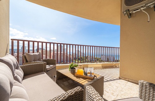 Praia da Rocha Apartment | Apartment 'Praia Azul Ocean View' with Sea View, Wi-Fi and Air Conditioning