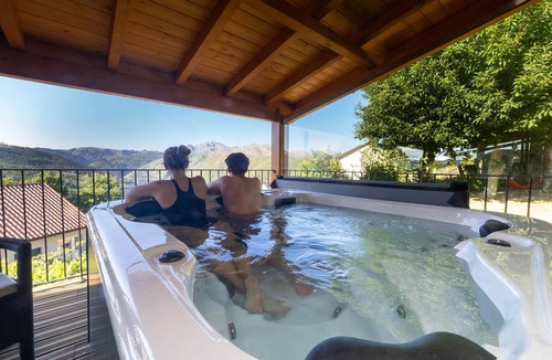 Lindoso House | Assento Gerês | historic mountain retreat - jacuzzi views