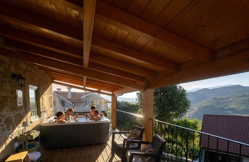Lindoso House | Assento Gerês | historic mountain retreat - jacuzzi views
