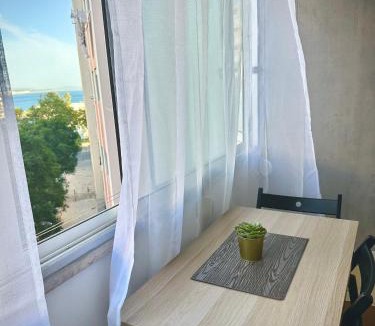 Paco De Arcos Apartment | Atlantic Vista, sunny and steps from the beach