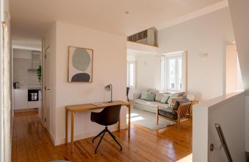 Belem Apartment | Belém Loft Retreat Mezzanine & Terrace