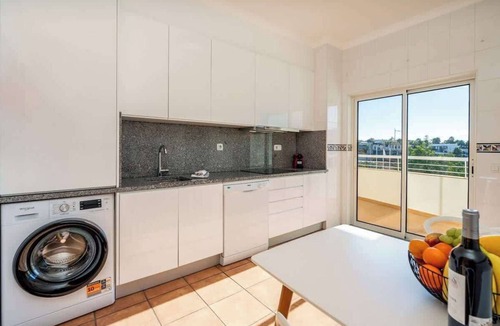 Porto de Mos Apartment | Bright & Stylish Lagos Flat with Pool by HostWise