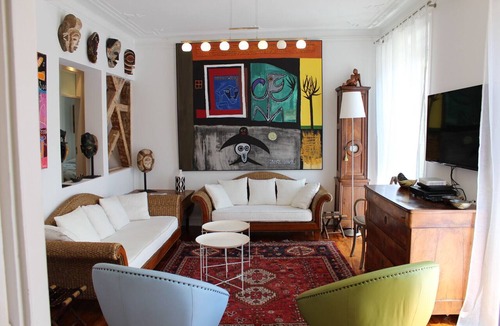 Baixa Apartment | Central Colorful & Sunny 4BR/2BA Apartment in Baixa