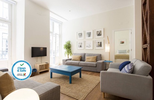 Baixa Apartment | Central Downtown 1D up to 17guests by Central Hill