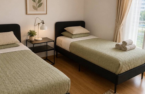 Santa Clara Condo | Charming Double Room in Shared Lisbon