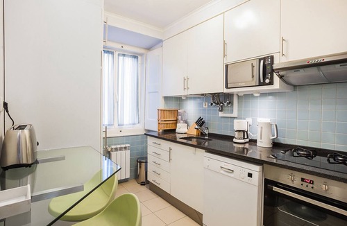 Santa Maria Maior Apartment | Chic 2-Bed Lisbon Center Oasis | Elevator, Private Balcony, A/C & WiFi