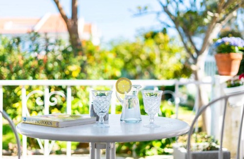 Pera House | Double room with private bathroom, balcony and garden view