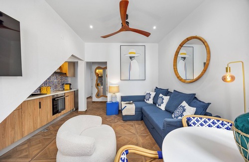 Alvor House | Enjoy exclusive use of two beautifully refurbished townhouses combined into one spacious 4-bedroom home in Alvor Old Town. Steps from the harbour, beach and restaurants, with sunny sea-view terraces jacuzzi, 2living rooms, 2kitchens, AC throughout.