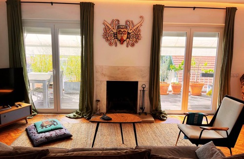 Santos Apartment | Estrela Penthouse: Amazing River and City Views