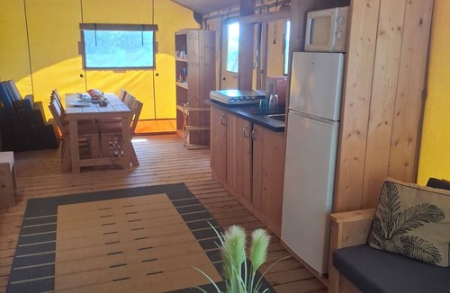Apra Cabin | Family Poco Novo Glamping Lodge in Loulé Algarve for 3-4 people