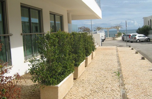 Olhos D'Agua Apartment | Frontline apartment block with Sea views. Apartment has a large private balcony.