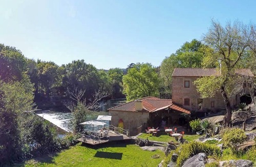 Lanhelas Villa | Historic Riverside Mill Villa w/Private Beach