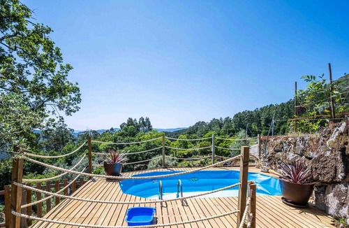 Mondim de Basto House | Homerez - House for 2 ppl. with shared pool and garden at Vilar de Ferreiros