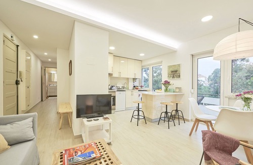 Benfica Apartment | Light Apartment W/Balcony Apartment by TimeCooler