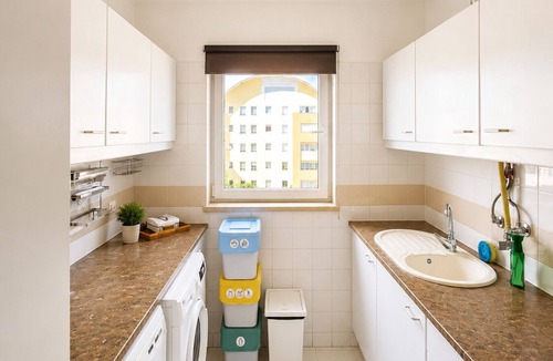 Carnide Apartment | Lisbon Luxury T1: Free Pool, Tennis, Gym, Game Room & Parking