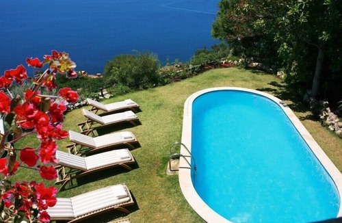 Santiago Villa | Lux Villa w/Panoramic Sea Views, c/to Beach, in Natural Reserve (pool heating)