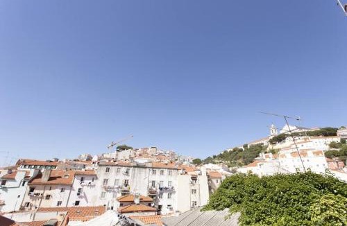 Socorro Apartment | Mouraria 2 - View from French Balcony & Smart Check-in