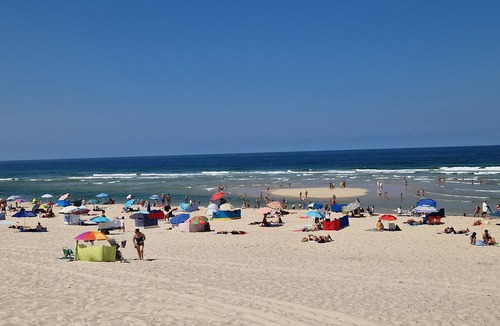 Costa Nova do Prado House | OCEAN VIEW CASA MARIA GIME. EuroVelo 1, S-24. Cyclists, birdwatchers, and ocean lovers!