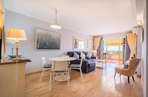 Montechoro Apartment | Ocean View Apartment with Pool and Private Balcony