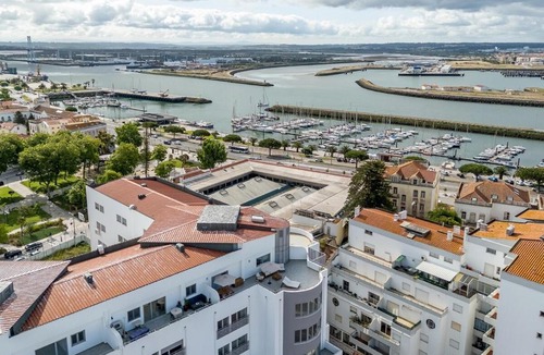 Figueira da Foz Apartment | Ocean View Penthouse Studio with 70m2 PrivateTerrace