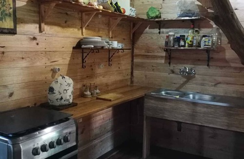 Moitas Cabin | Off-grid, romantic wooden cabin with library and cottage gardens