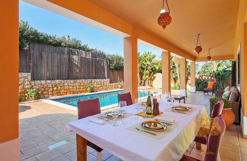 Portimao Ski Chalet | "Orange Tree Villa Alvor - South - Facing Family Villa with Private Poll"