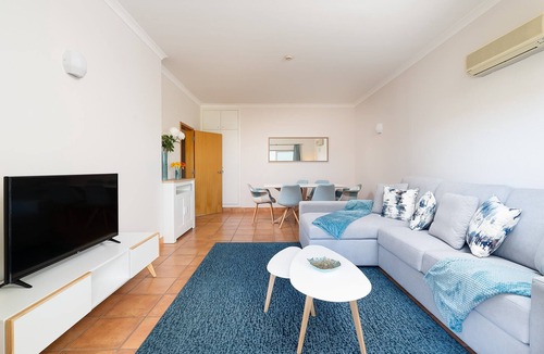 Porto de Mos Apartment | Porto de Mos Beach: Pool | Gym | Entire Apart | Wifi